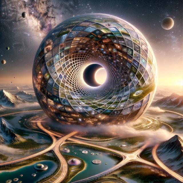 Lunaprise commemorative sphere artwork